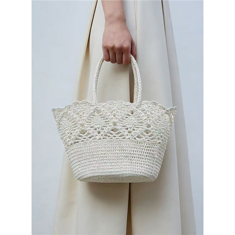 Hand-woven Hollow Beach Tote - DippedShop Wholesale - #3523