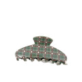 Plaid Hair Claw - DippedShop Wholesale - #8051