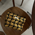 Vintage Elephant Jacquard Portable Makeup Bag MK2BW6S10BOB76
