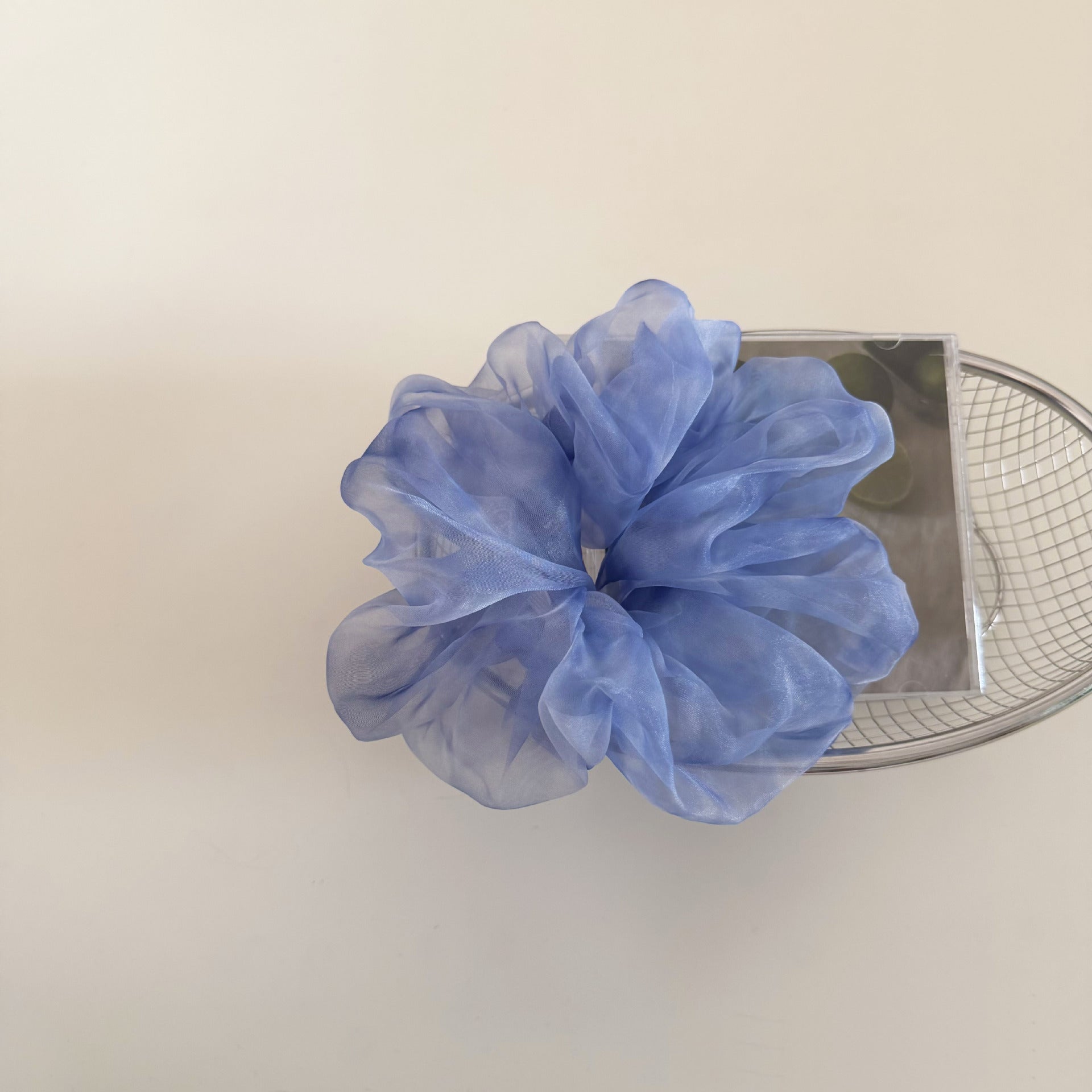 Trendy Gradient Sheer Organza Hair Scrunchies MK2BW6W6HSR77