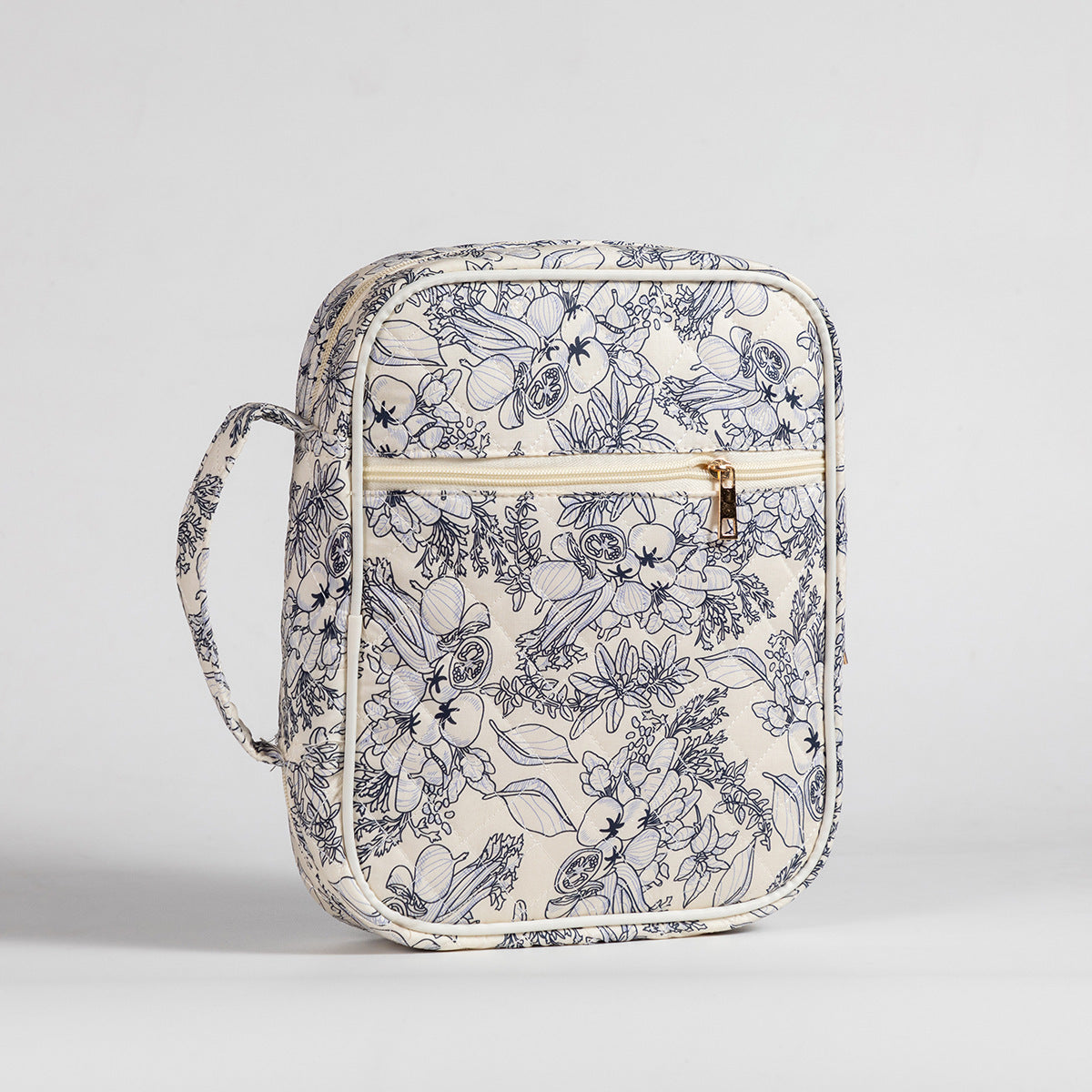 Sweet Bowknot Print Quilt Shell Cosmetic Bag 6S5CO100