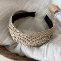 Stylish Hand Woven Hollow Out Wide Headband MK2SPM6W6HBD02