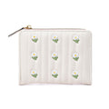 Cute Floral Embroideries Coin Purse Wallet 6S10BWB125