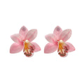 Orchid Stud Earrings - DippedShop Wholesale - #5875