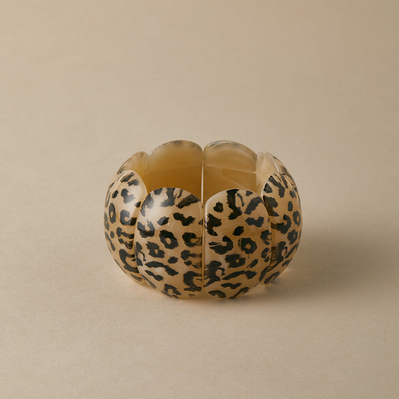 Vintage Leopard Elastic Bracelets - DippedShop Wholesale - #4979