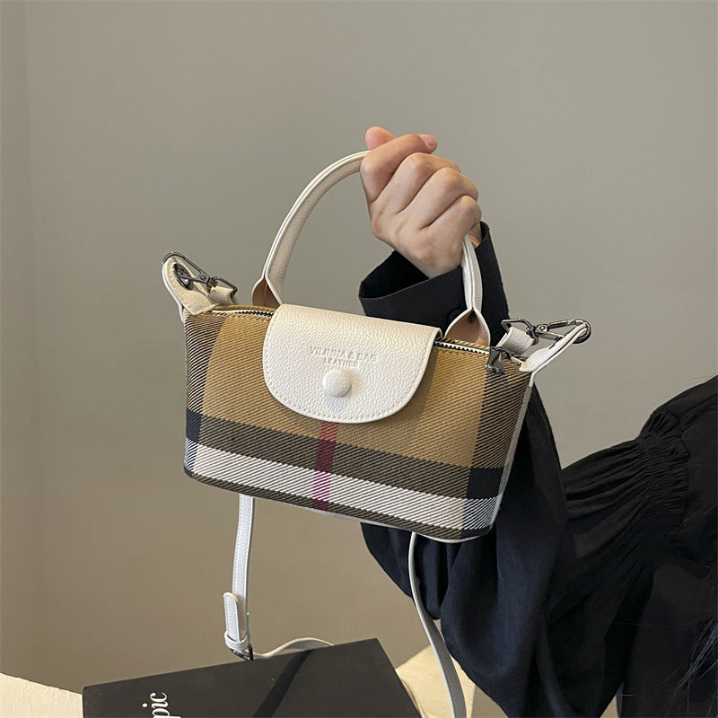 Trendy Color Contrast Dumpling Crossbody Bag 6W10BBG1890