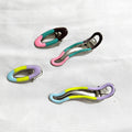Sweet Color Block No Crease Hair Clip 6W6HCP1640