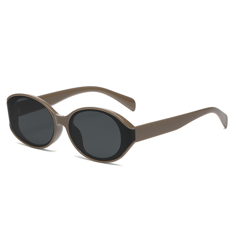 Vintage Oval Polarized Sunglasses - DippedShop Wholesale - #2451