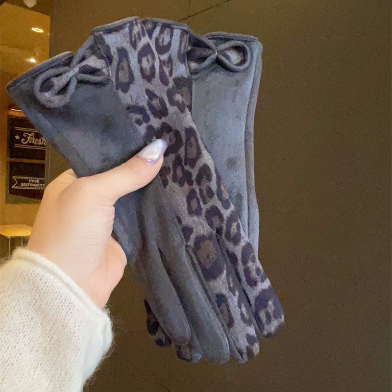 Faux Fur Winter Gloves - DippedShop Wholesale - #5747