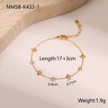 Delicate Gold-Tone Zircon Star - DippedShop Wholesale - #7459