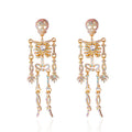 Skull Drop Earrings - DippedShop Wholesale - #1891