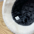 Embroidered Fleece Bucket Hat - DippedShop Wholesale - #6947