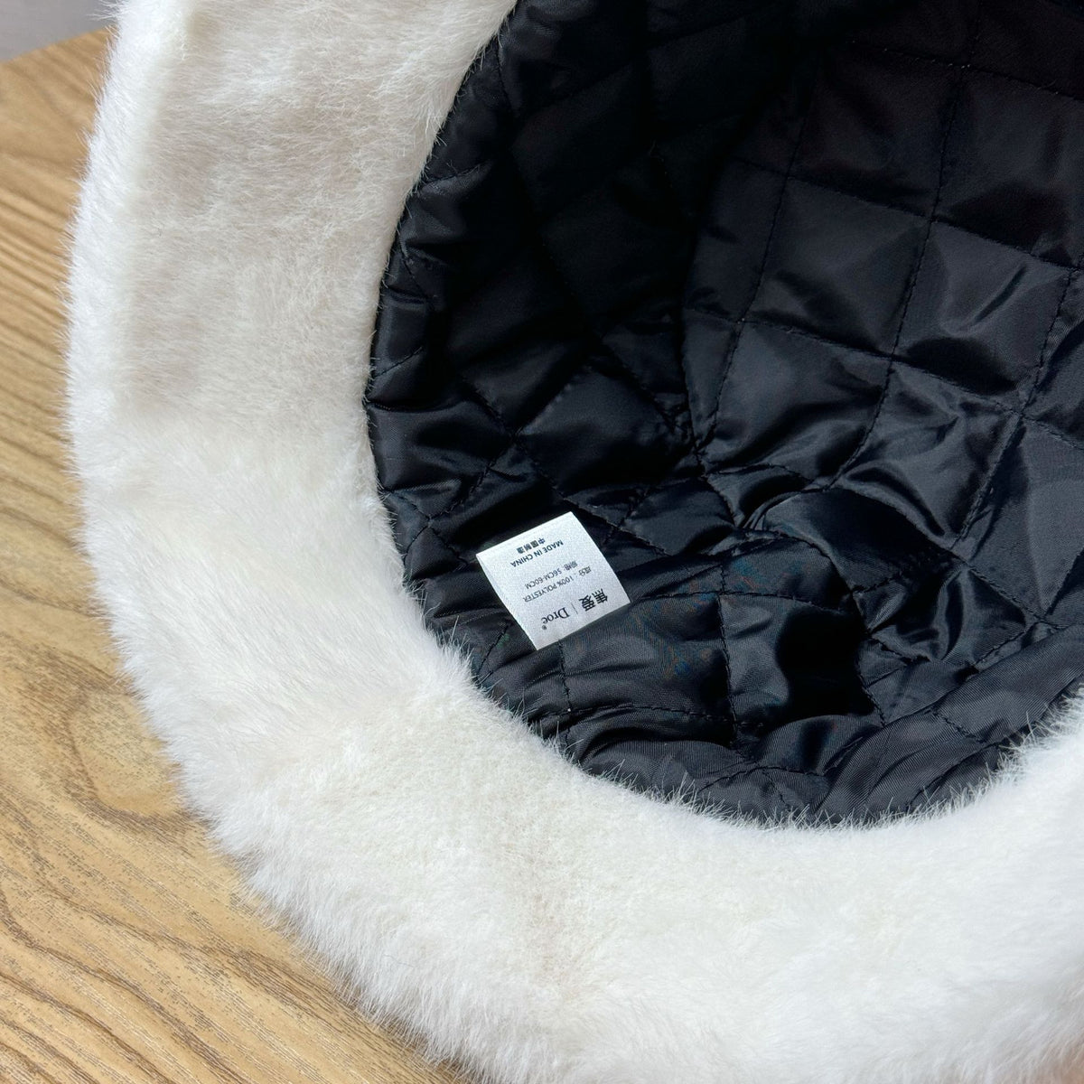 Embroidered Fleece Bucket Hat - DippedShop Wholesale - #6947