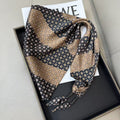 Cashew Print Silk Scarf - DippedShop Wholesale - #3571