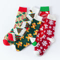 Classic Christmas Printed Crew Socks 6W8FSO910