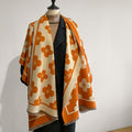 Floral Thermal Shawl Scarf - DippedShop Wholesale - #4691