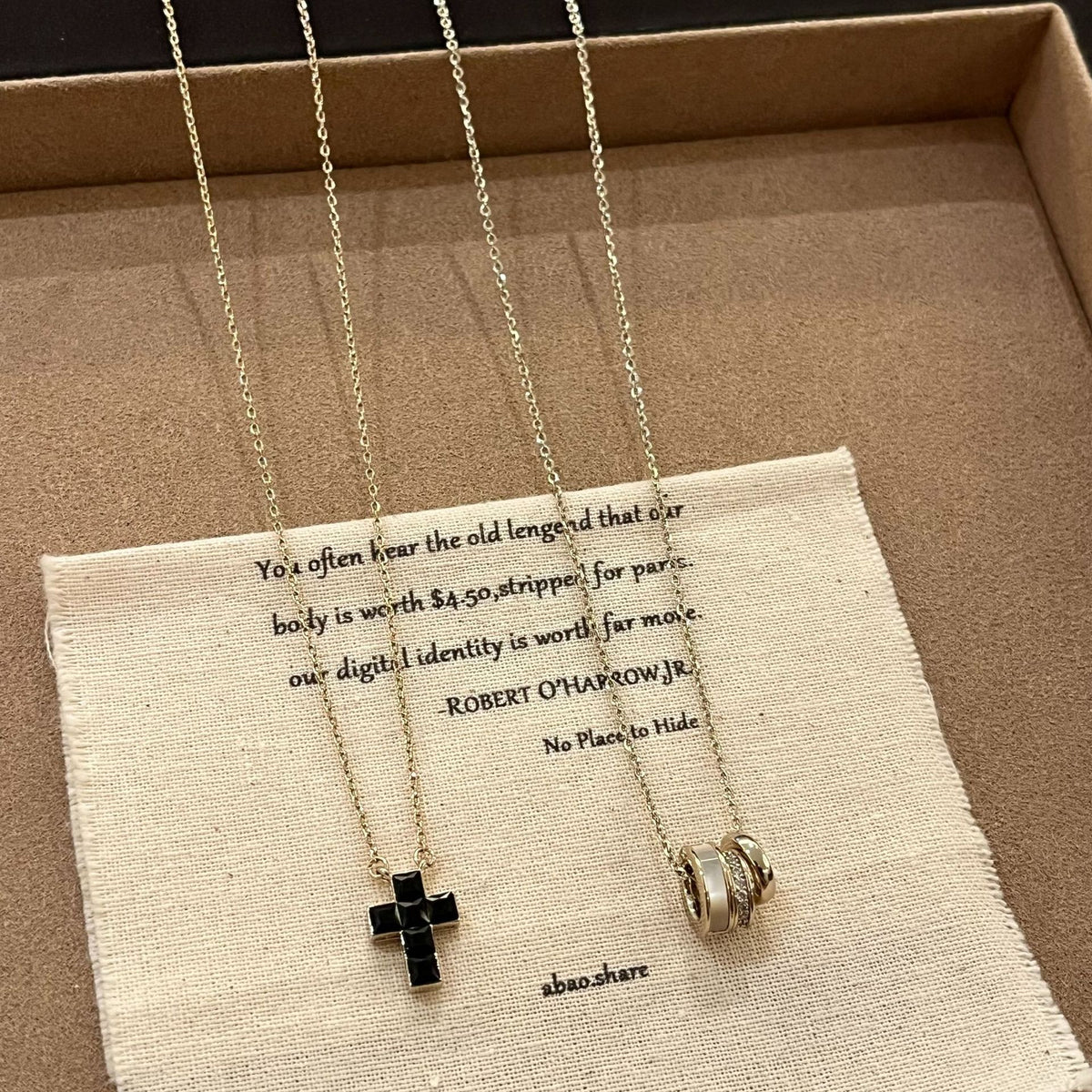 Cross Pendant Necklace - DippedShop Wholesale - #3699