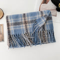 Classic Plaid Thicken Fringe Shawl - DippedShop Wholesale - #0723