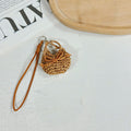 Casual Hand-Crocheted Mini Keychain Bag Charm 6W10BBC349