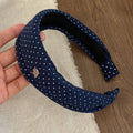 Stylish Floral Print Knit Wide Headband MK2SPM6W6HBD09