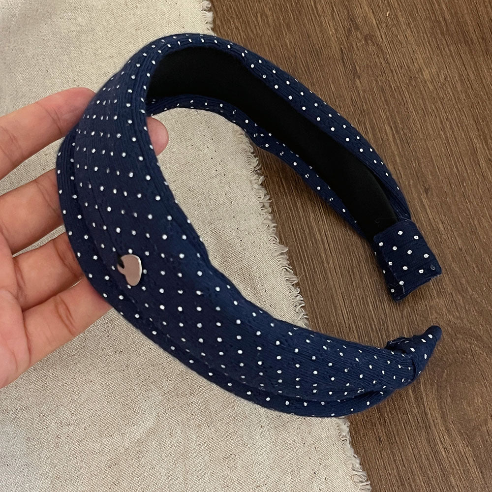 Stylish Floral Print Knit Wide Headband MK2SPM6W6HBD09