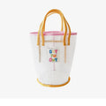 Cute Color Contrast  Mesh Storage Bucket Bag 8BW6BOB91T