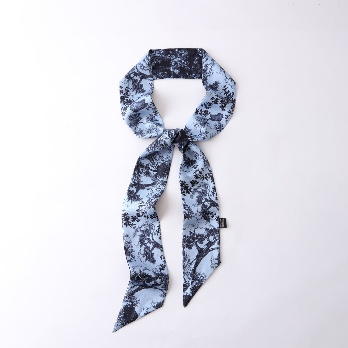 Floral Silk Scarf - DippedShop Wholesale - #1955
