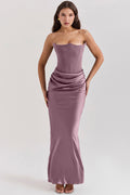 Sexy Strapless Fishtail Maxi Dress - DippedShop Wholesale - #9299
