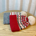 Knit Hat Scarf Set - DippedShop Wholesale - #7683