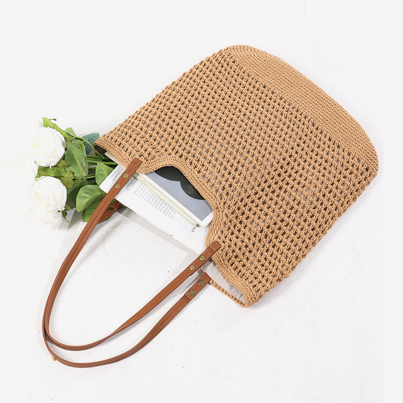 Trendy Solid Shoulder Bag - DippedShop Wholesale - #1603