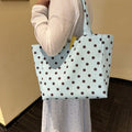 Stylish Polka Dots Large Capacity Tote Bag 6W10BBG1952