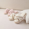 Indoor Plush Non-Slip Slippers - DippedShop Wholesale - #8979