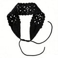 Boho Handmade Crochet Floral Solid Color Headband MK2BK6W6HHS21