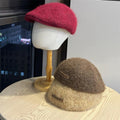 Leather Beret Hat - DippedShop Wholesale - #9827