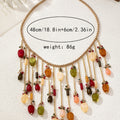 Stylish Gold Plated Beaded Tassel Choker Necklace 6W6JNC616