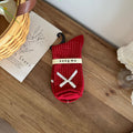 Floral Bow Crew Socks - DippedShop Wholesale - #3587