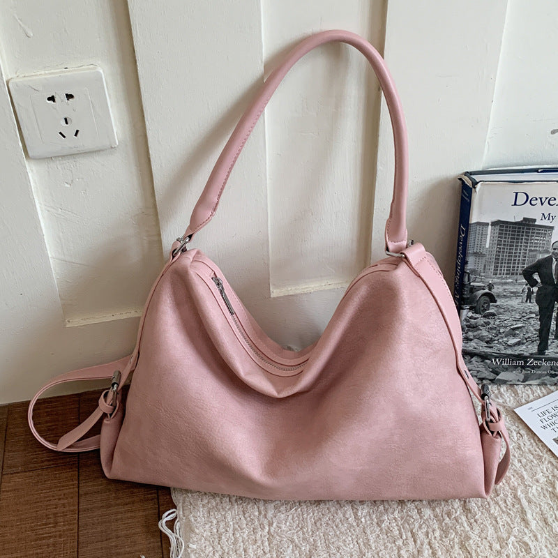 Minimalist Solid Color Large Capacity Underarm Bag 6W10BBG1378