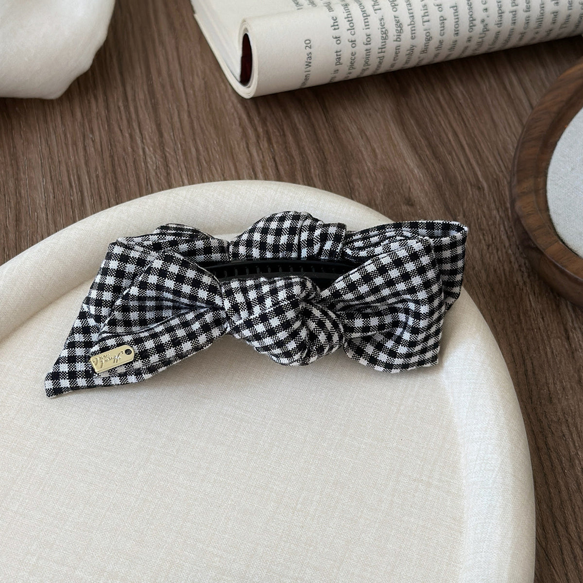 Trendy Leoaprd Print Vertical Banana Hair Clip 6W6HCP1670