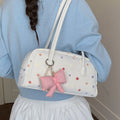 Sweet Color Block Polka Dots Underarm Bag 6W10BBG1373