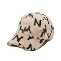 Vintage Leopard Print Faux Fur Baseball Cap 6W6HAT820