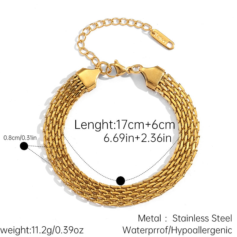 Chunky Gold Plated Cuban Link - DippedShop Wholesale - #6387