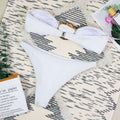 Strapless One Shoulder Bikini Bottom - DippedShop Wholesale - #9859