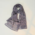 Chic Color Block Polka Dots Silk Scarf 6W6NSI256