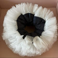 Oversized Tulle Lace Mesh Hair Scrunchie 6W6HSR468