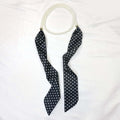 Elegant Floral Print Pearl Scarf Skinny Heanband MK2BW6W6HBD121