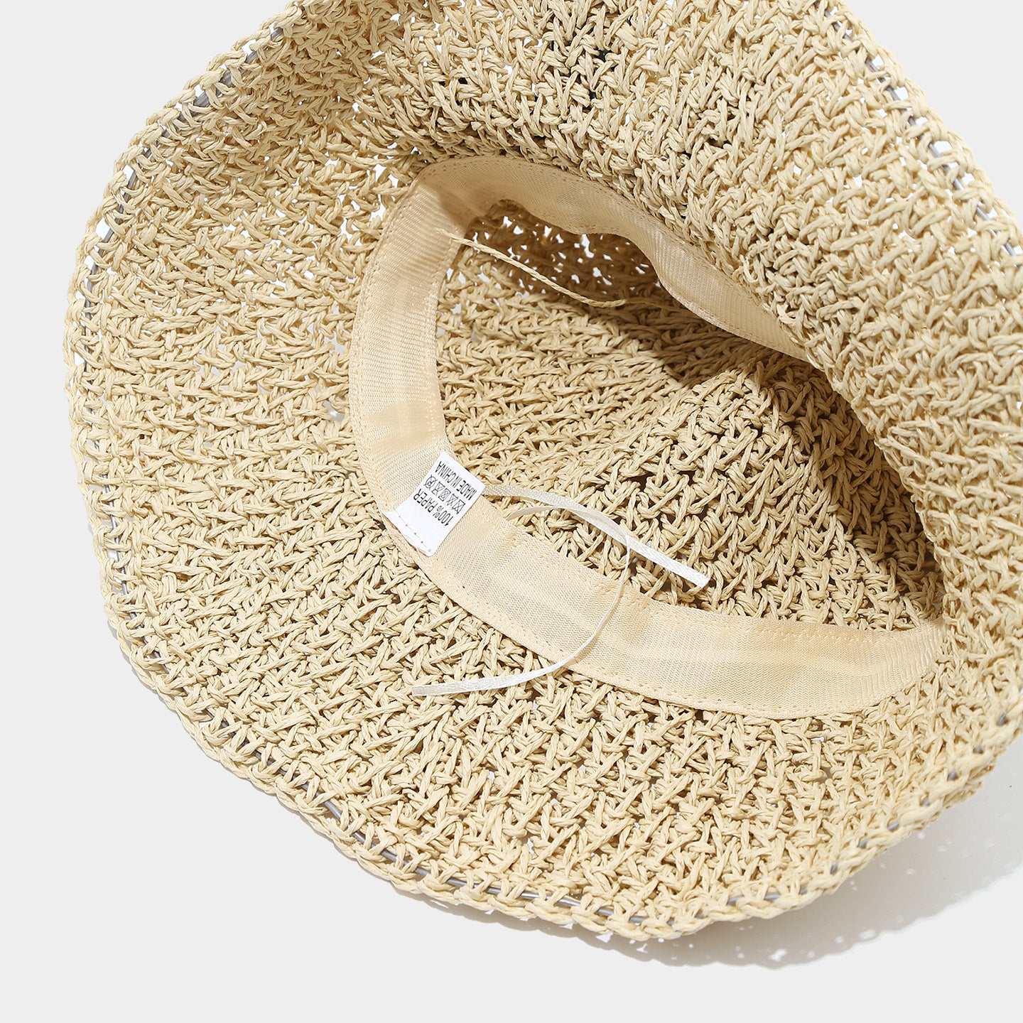 Handmade Crochet Sunflower Hollow Bucket Hat 8BK6HAT176L