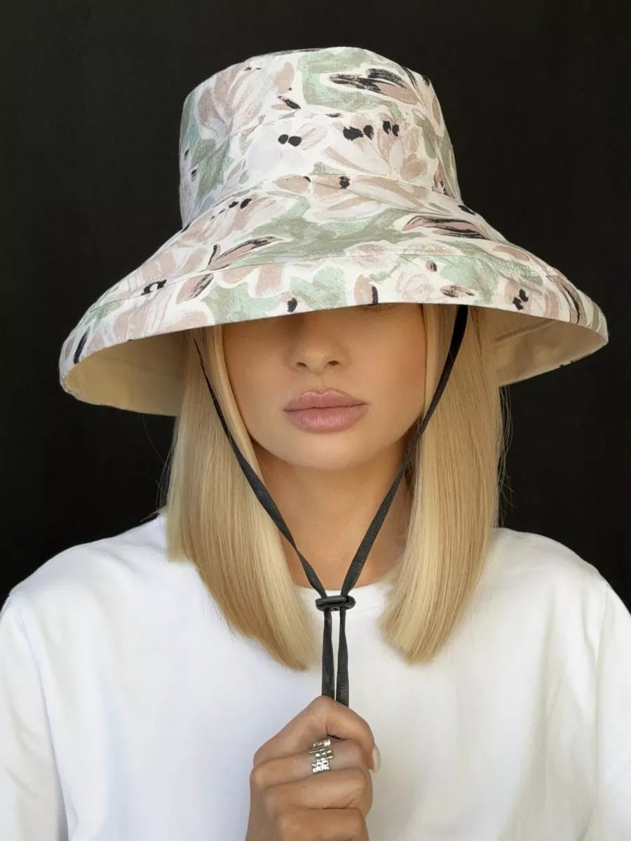 Reversible Wide Brim Bucket Hat - DippedShop Wholesale - #2915
