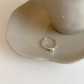 Minimalist Fish Scale Open Ring - DippedShop Wholesale - #0003