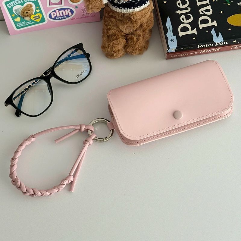 Minimalist Flip Over Solid Color Sunglasses Case MK2BLC6W13HSY46