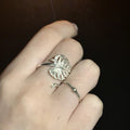 Monstera Leaf Adjustable Ring - DippedShop Wholesale - #4067